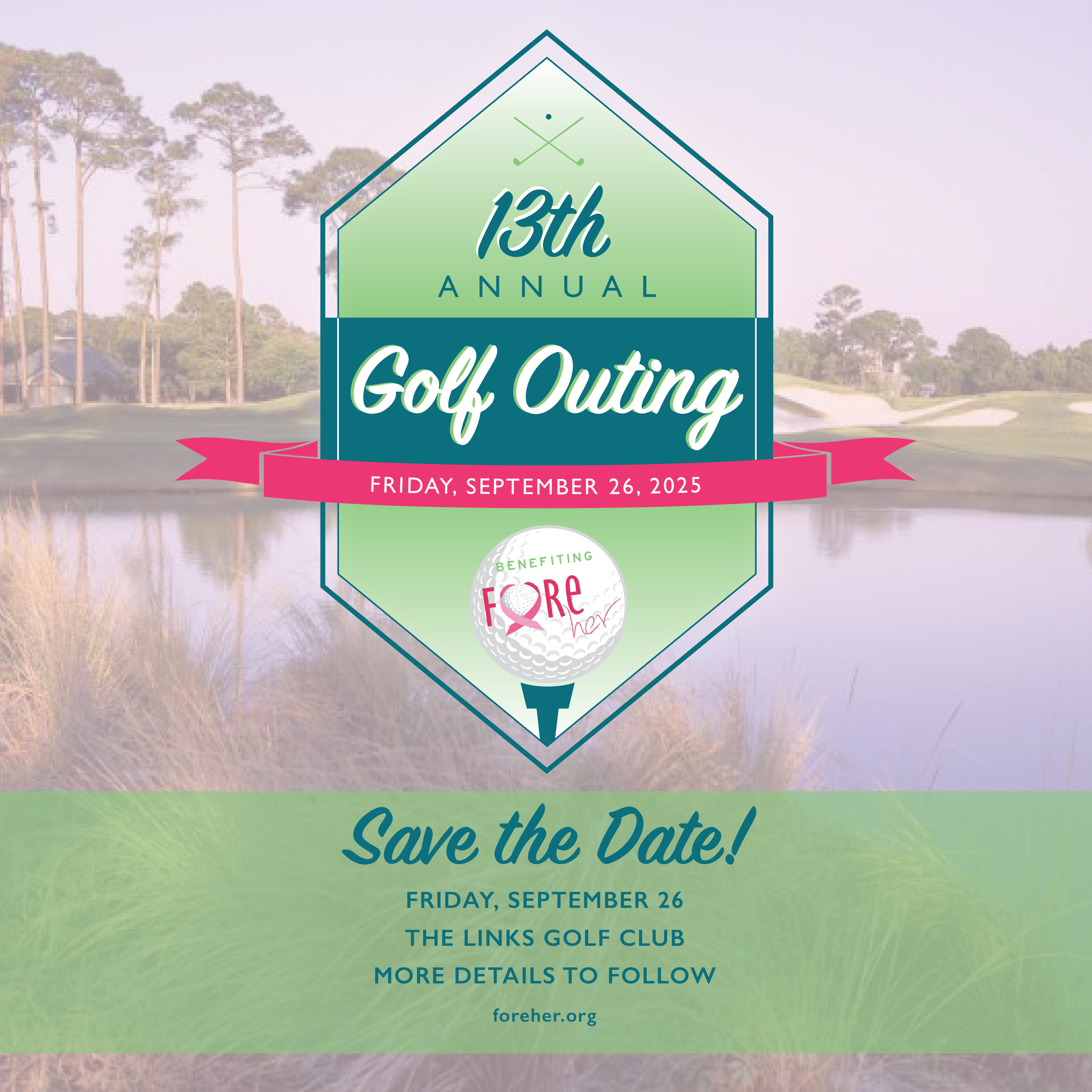 13th Annual Fore Her Golf Outing logo