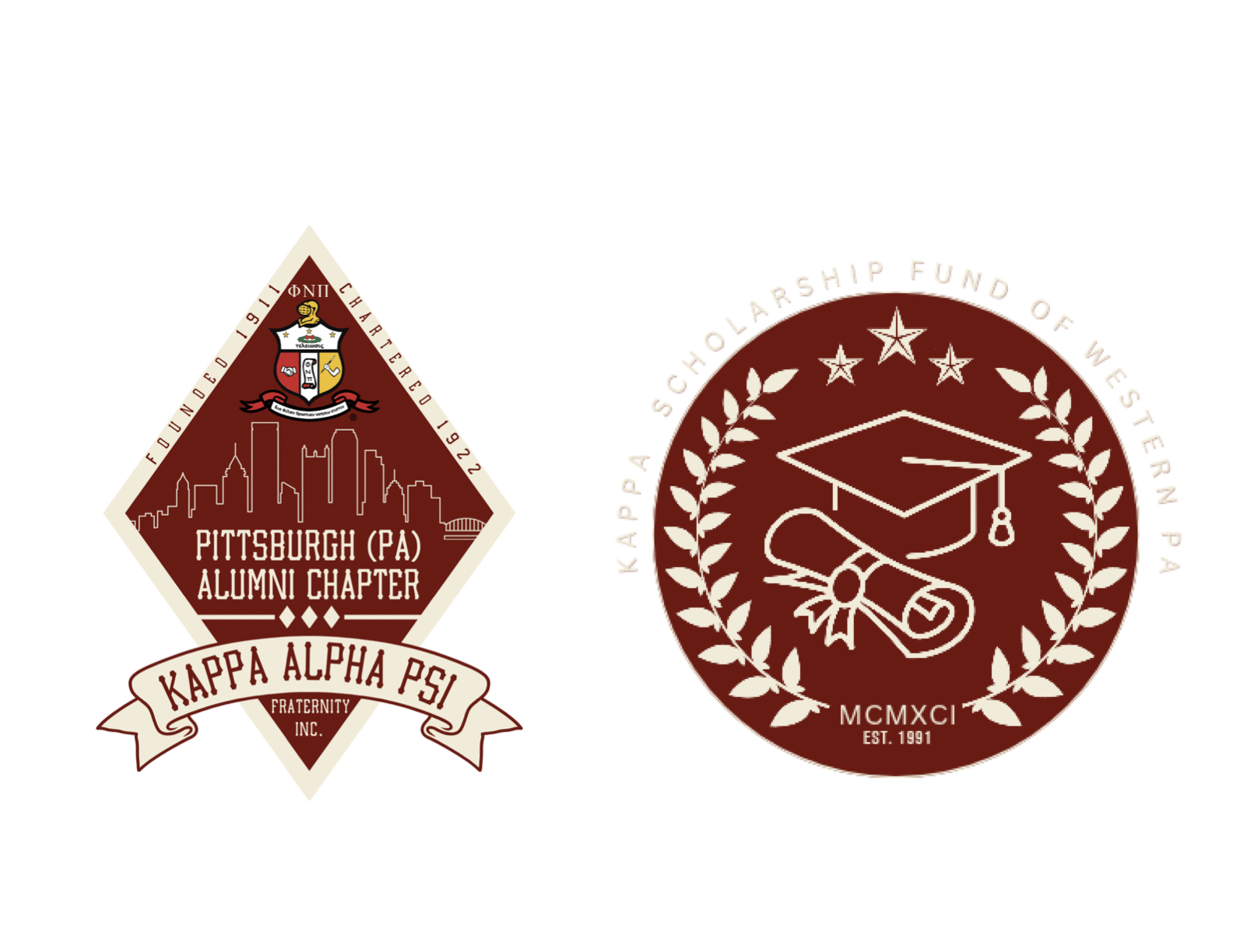 40th Annual Pittsburgh (PA) Alumni Chapter of Kappa Alpha Psi / Kappa Scholarship fund of Western PA Tournament logo