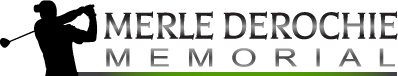 2025 Merle Derochie Memorial Golf Tournament logo