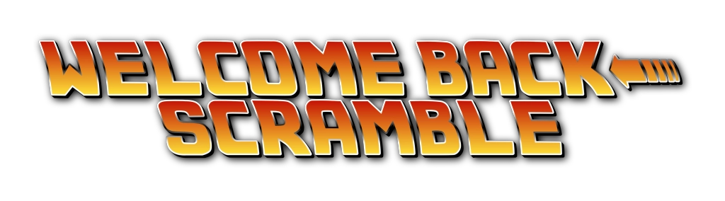 Welcome Back Scramble logo