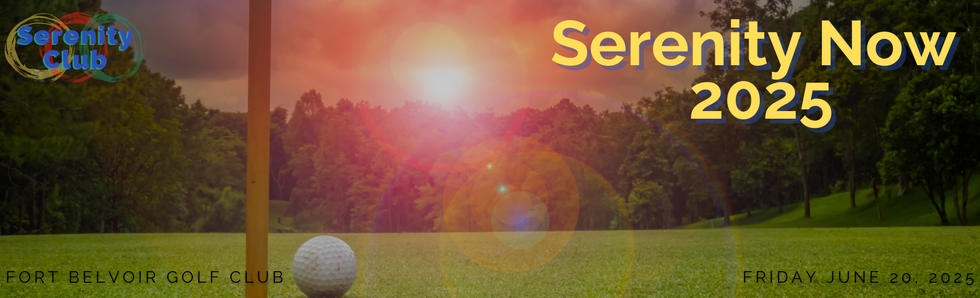 Serenity Now Golf Tournament logo