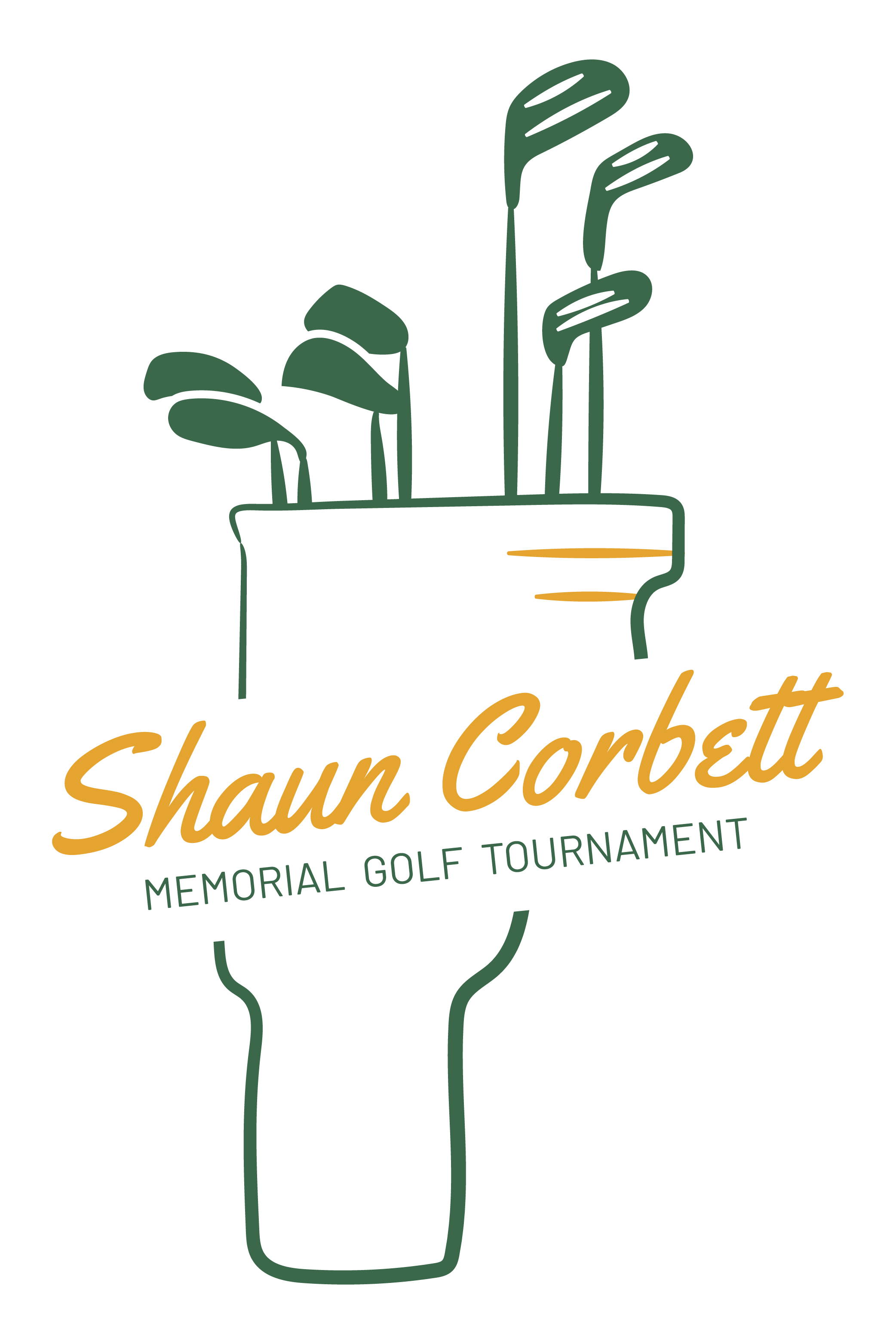 The 2025 Shaun Corbett Memorial Golf Tournament logo