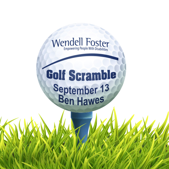 Wendell Foster's Golf Scramble logo