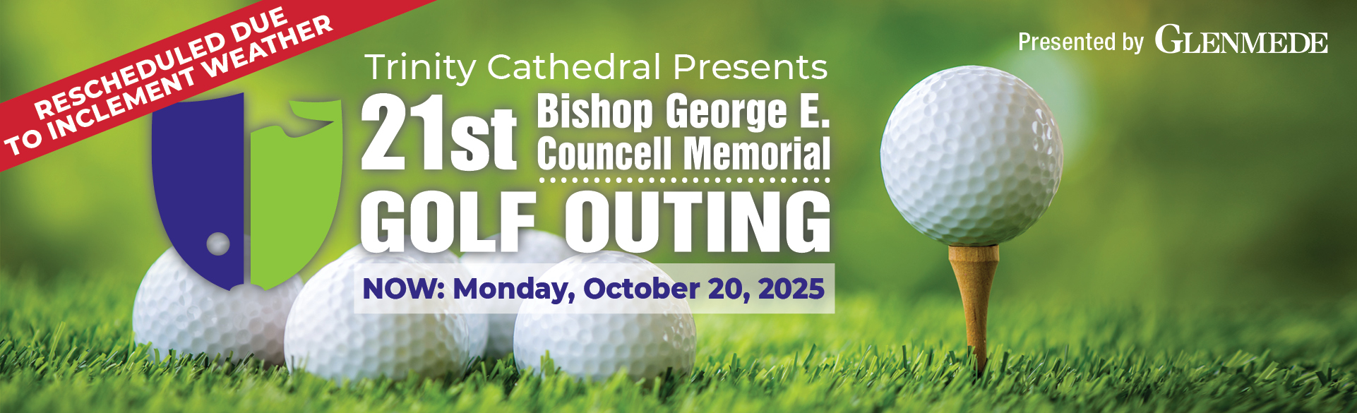 George E Councell Memorial Golf Outing with Pickleball logo