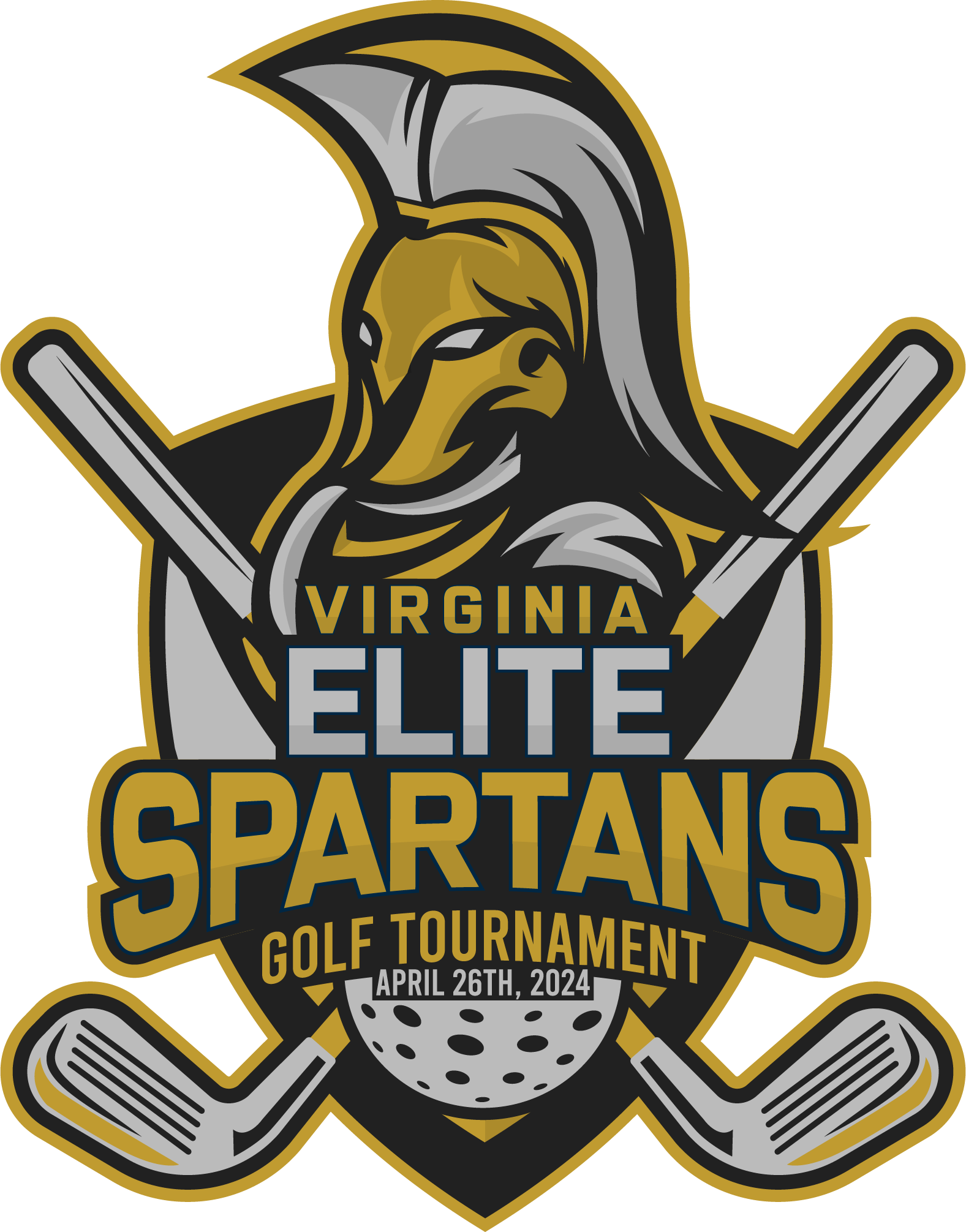 3rd Annual Virginia Elite Spartans Golf Tournament logo