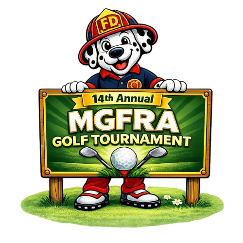 14th Annual MGFRA Golf Tournament logo