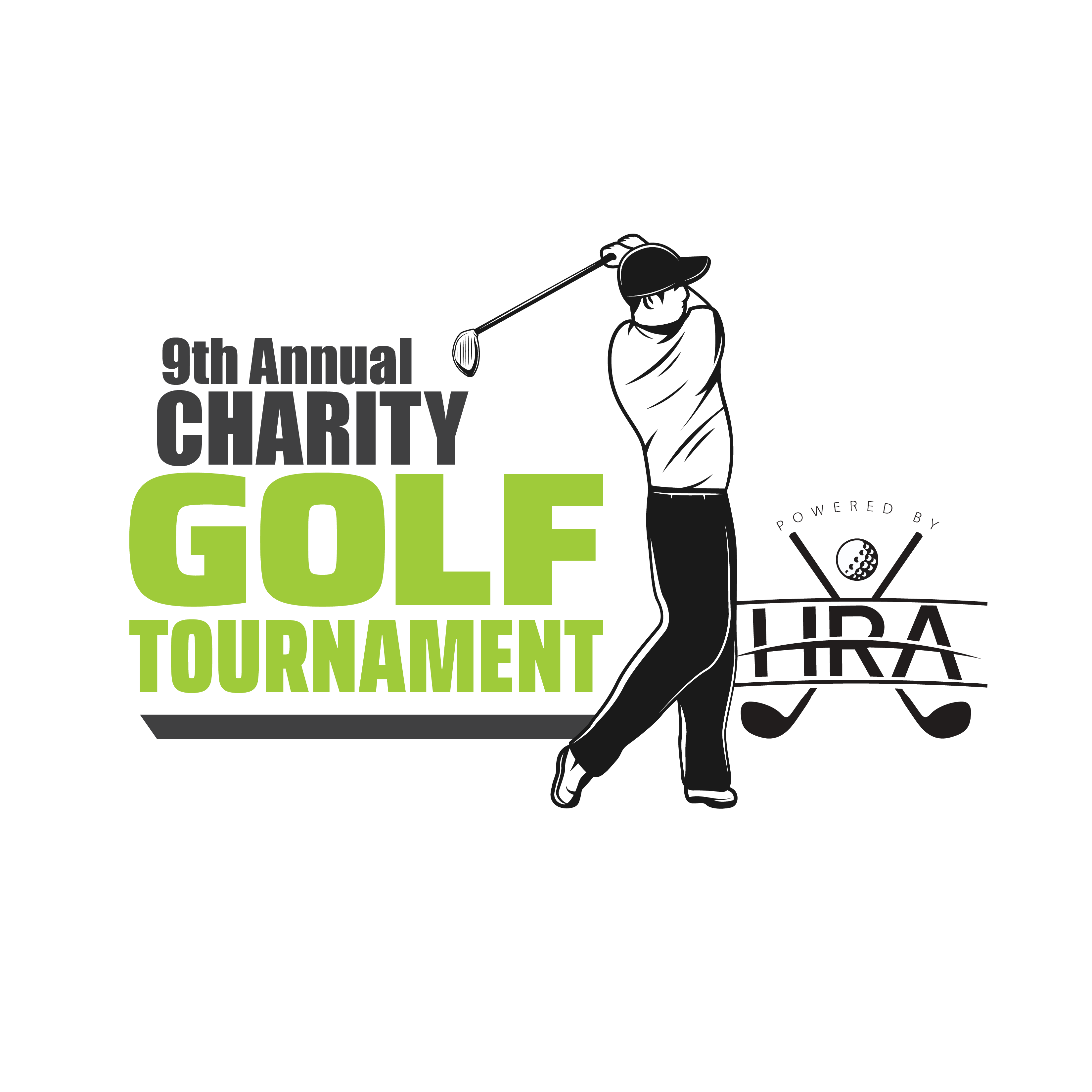 10th Annual HRA Charity Golf Tournament logo