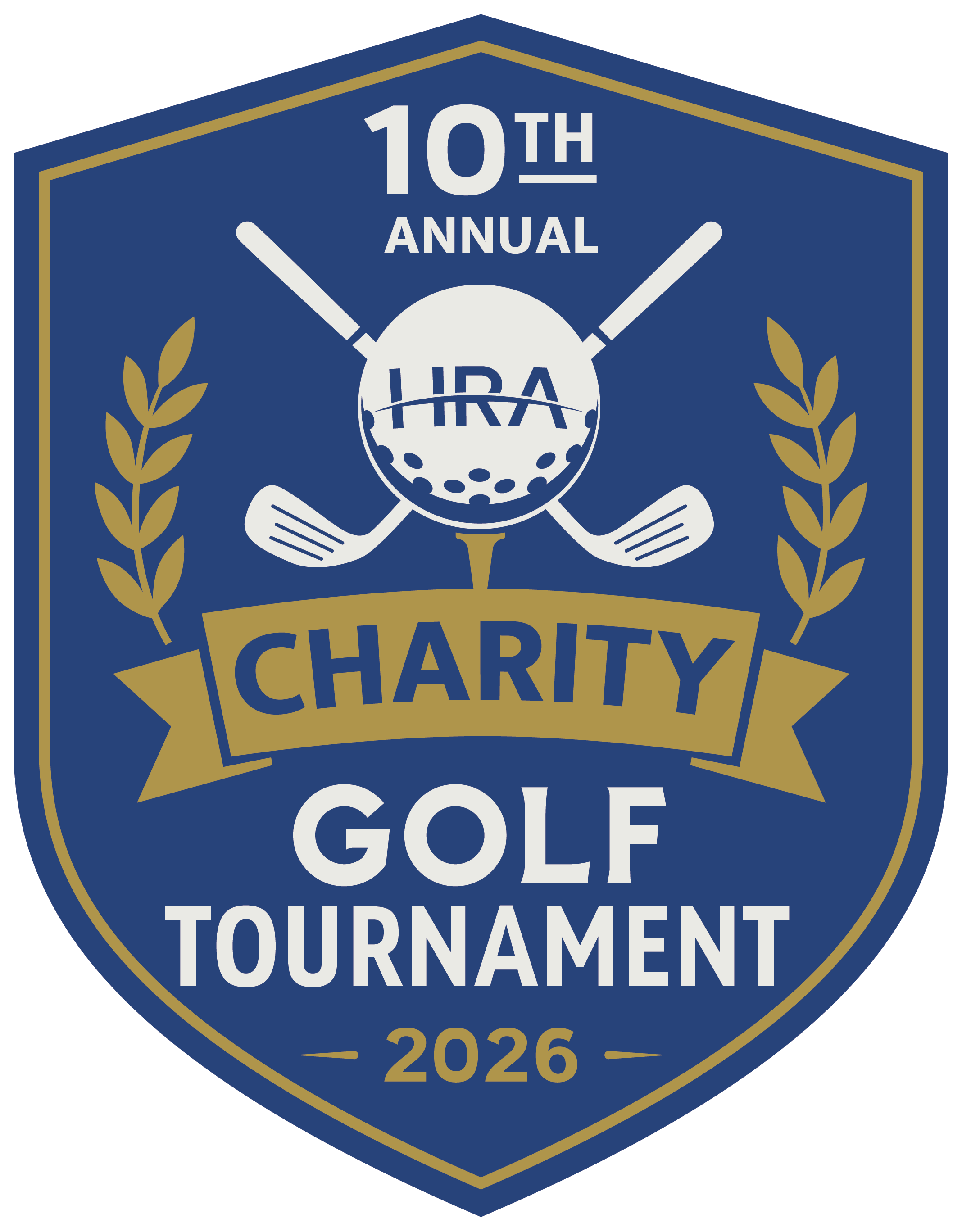 10th Annual HRA Charity Golf Tournament logo