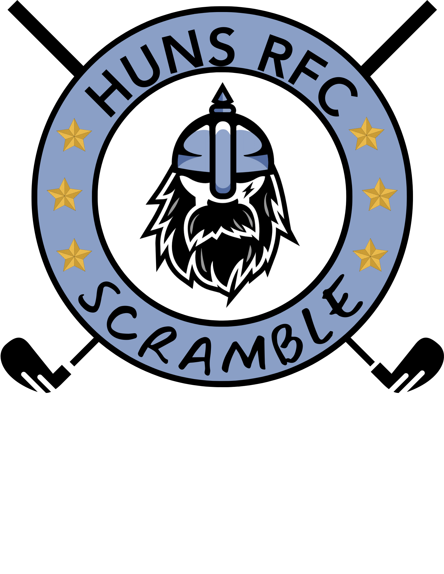 5th Annual Huns RFC Golf Tournament logo