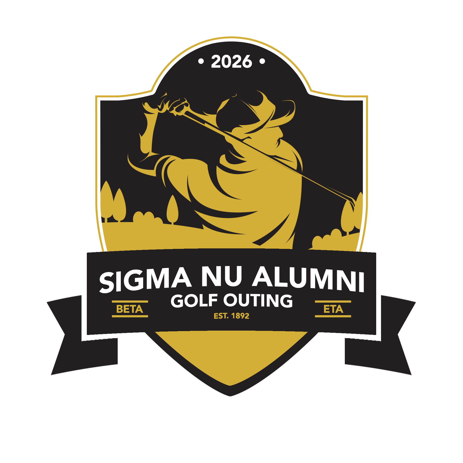 Sigma Nu Alumni Golf Outting 2026 logo