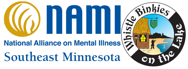Whistle Binkies on the Lake 18th Annual NAMI Golf Tournament logo