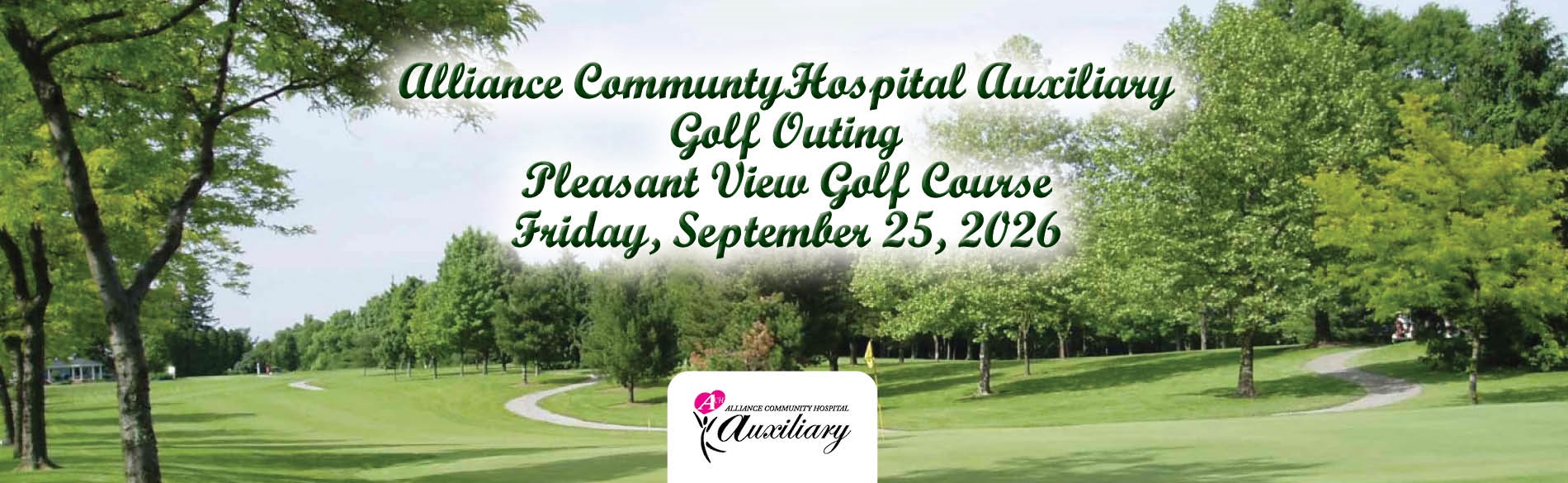 Second Annual Alliance Community Hospital Auxiliary Golf Outing logo
