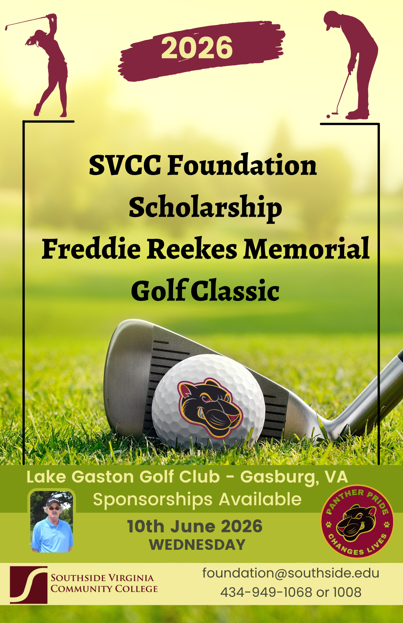SVCC Foundation Freddie Reekes Memorial Scholarship Golf Classic 2026 logo