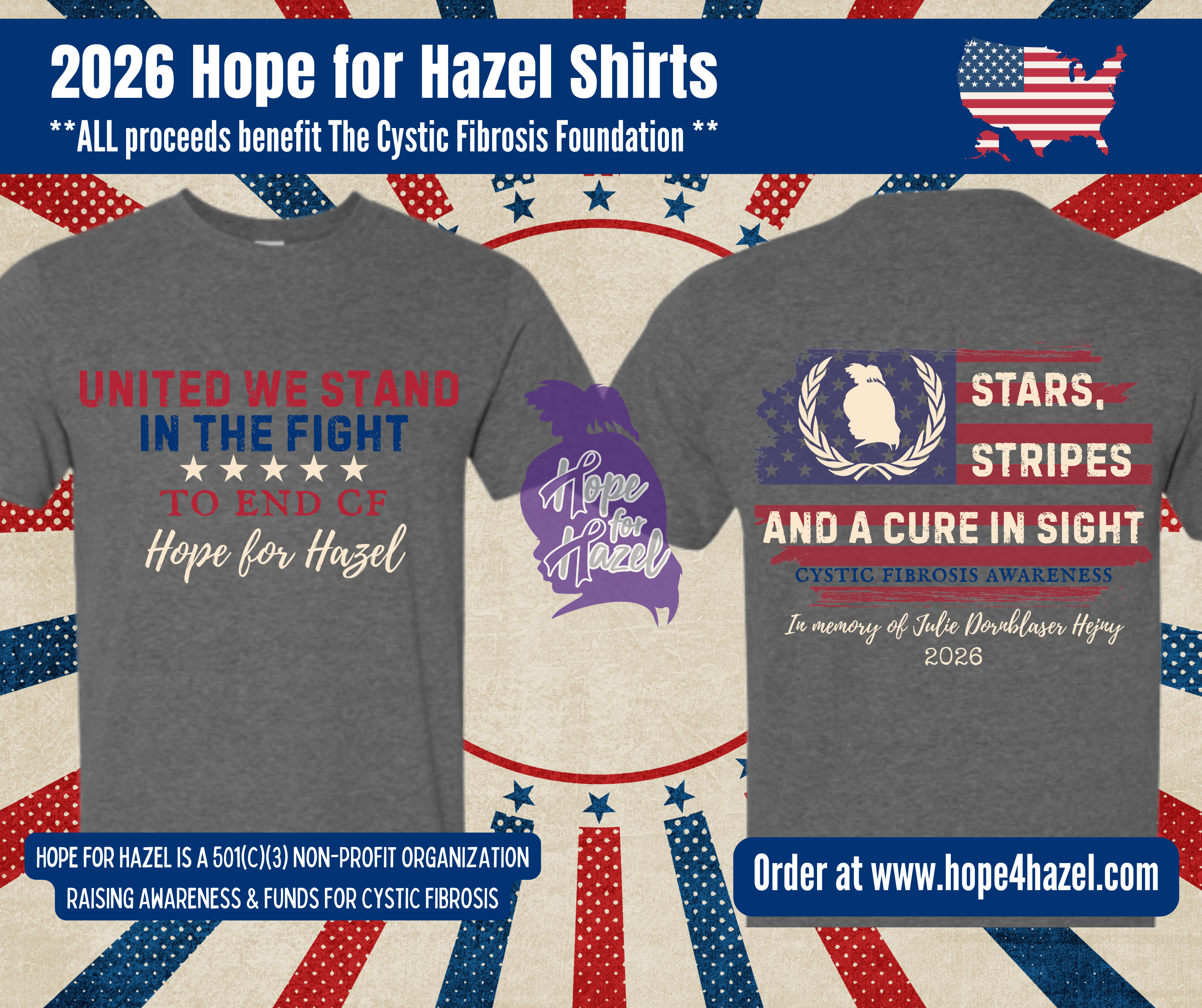 Hope for Hazel 2026 logo