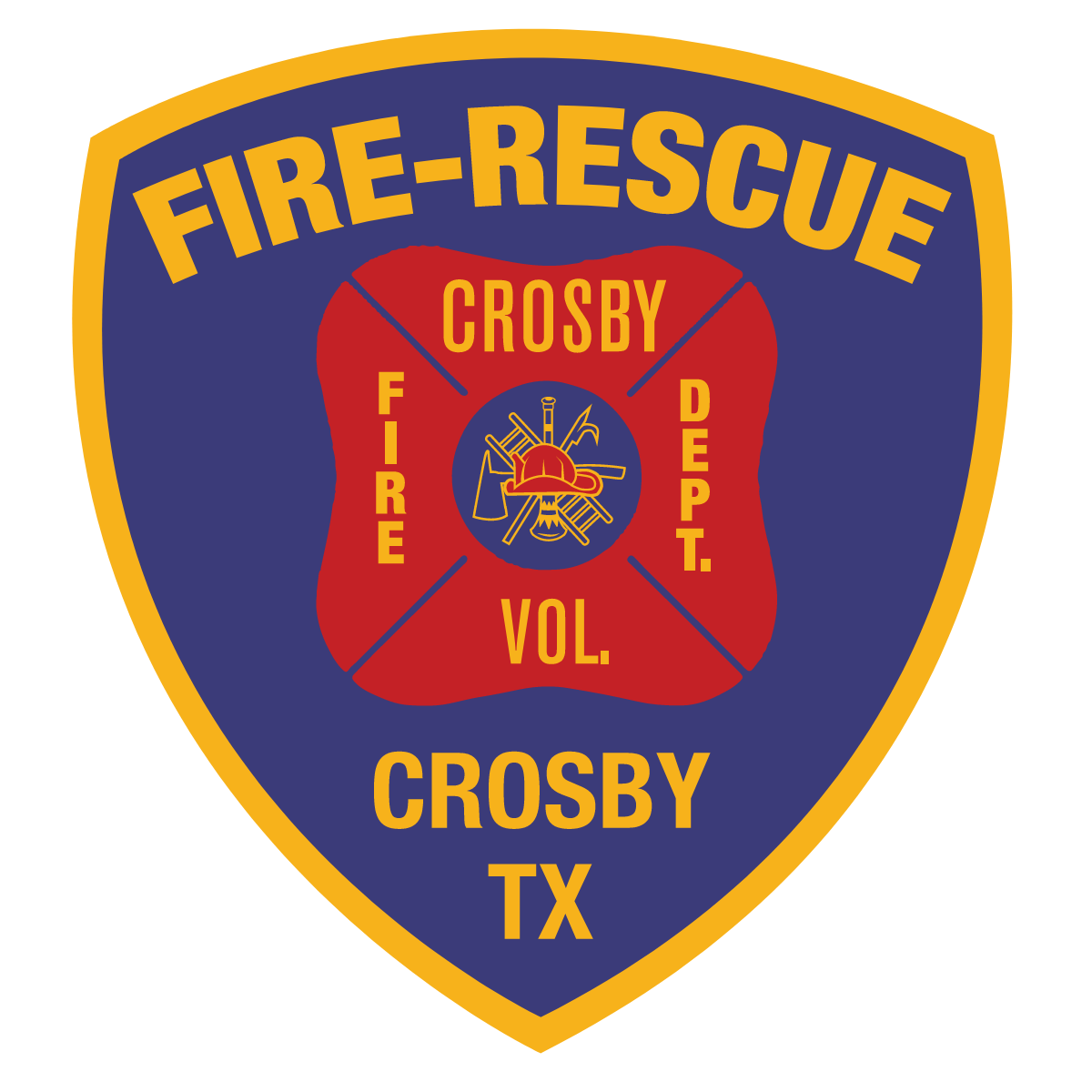 Crosby Volunteer Fire Department Golf Open 2026 logo