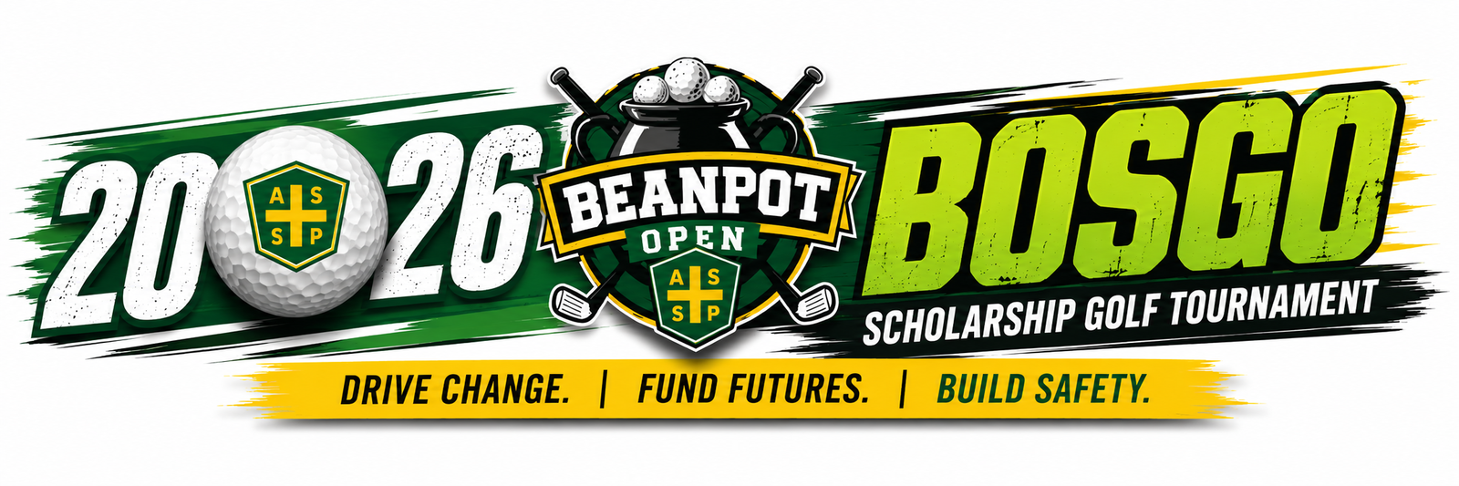 2026 Annual Beanpot Open Scholarship Golf Outing (BOSGO) logo