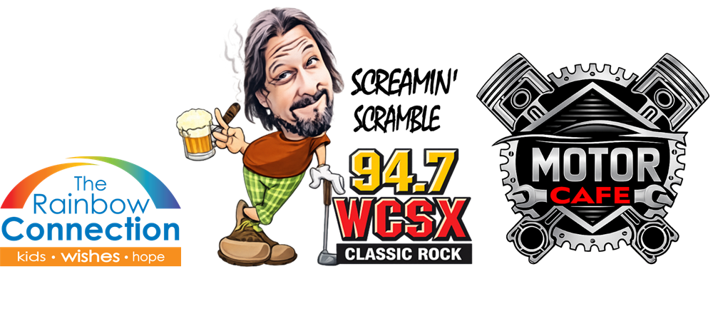 WCSX CLASSIC ROCK MORNING SHOW HOST, SCREAMIN' SCOTT CHARITY GOLF! logo