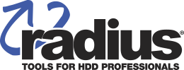 2026 Radius HDD Drillheadz Charity Golf Tournmanent logo