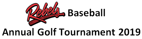 Rebels Baseball - Annual Golf Tournament logo