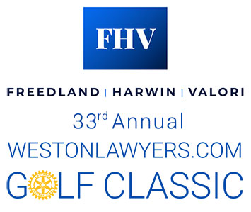 33rd Annual Rotary Golf Classic Sponsored by FHVLEGAL.COM logo